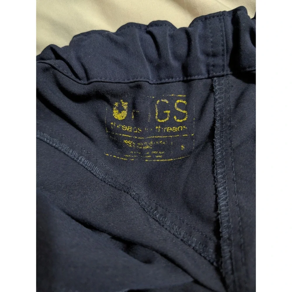 FIGS Scrub Pants Men's Small Navy Blue Drawstring Medical Workwear‎